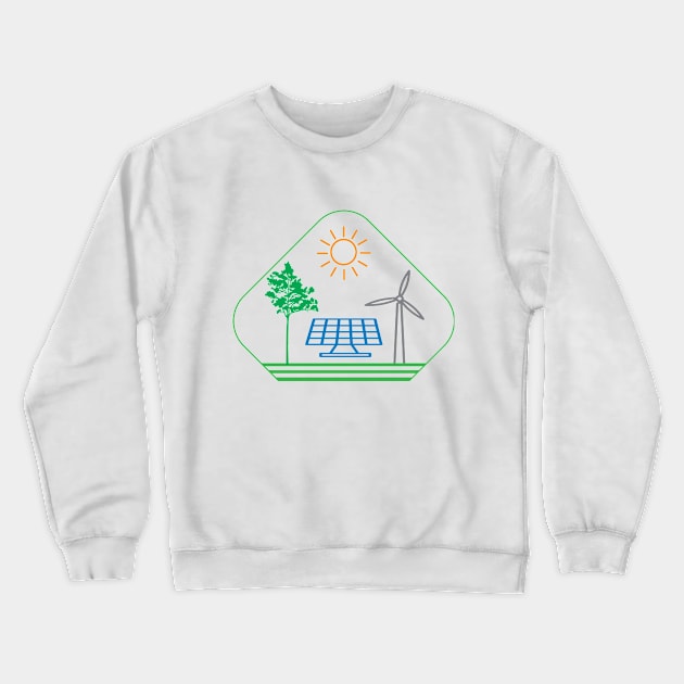 power Crewneck Sweatshirt by Madhur